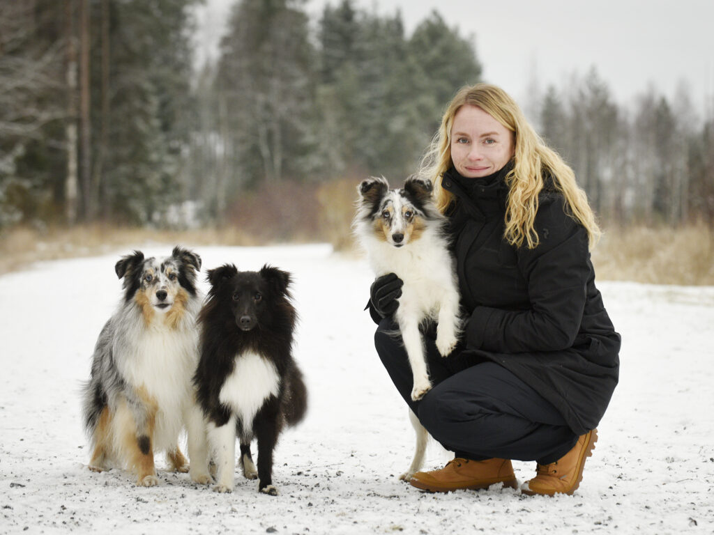 Jonna Keskitalo ja sheltit