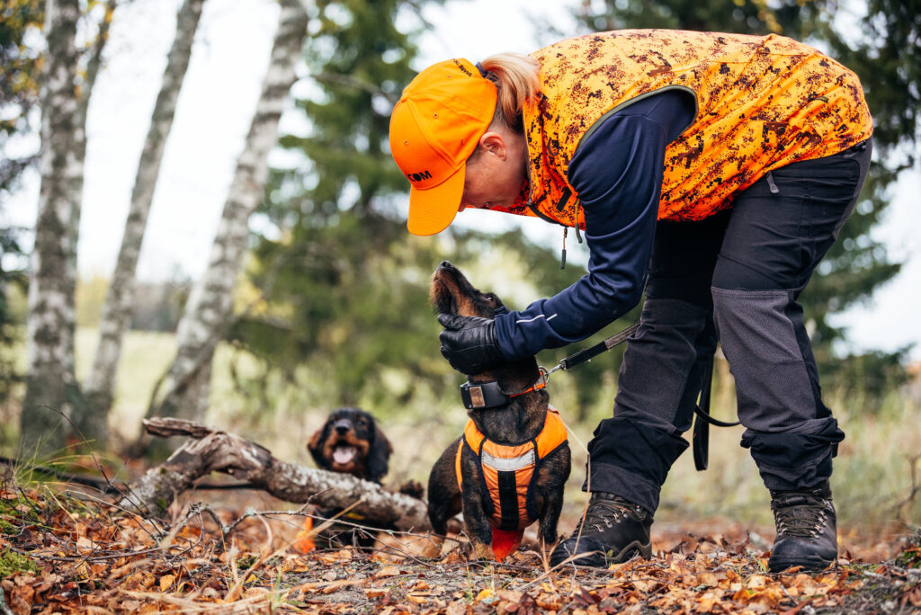 Metsästyskoirat venyvät suorituksiin, joihin lemmikkikoira ei koskaan joudu. Vaikka kuormitus kuuluu aktiivisen koiran elämään, kannattaa elimistöä myös suojella ja tukea. Näin koira voi jatkaa metsästysuraansa menestyksekkäästi mahdollisimman pitkään.
