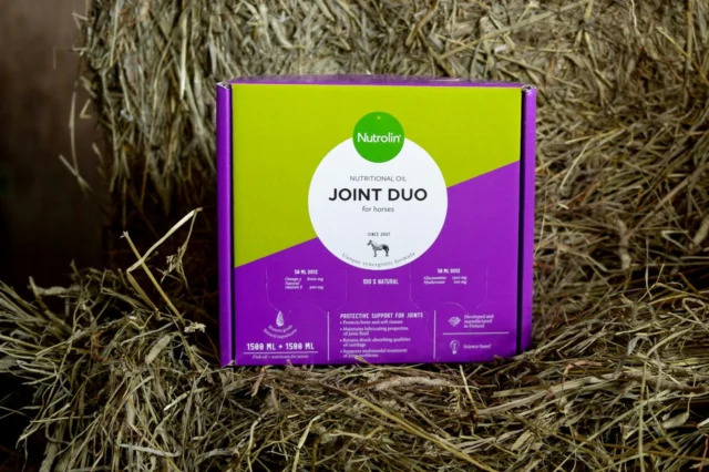 It won't get better than this! 🐎Nutrolin® HORSE Joint Duo is a true powerhouse among supplements. It’s the only product on the market with enough omega-3 fatty acids from fish oil to help protect your horse’s joints.But it wouldn’t be a multi-benefit formula without glucosamine and hyaluronic acid. These essential, natural joint nutrients support the renewal of joint tissue.Nutrolin® HORSE Joint Duo uniquely combines omega-3s with well-researched joint nutrients. 💜